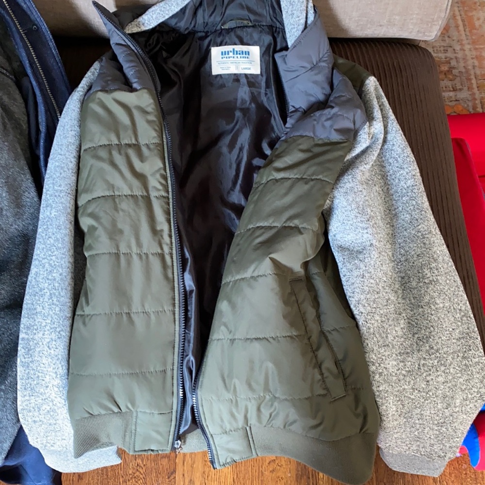 Urban pipeline men’s large jacket